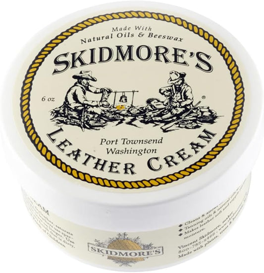 Skidmore's 100% Natural Leather Cream: Water Repellent Repair