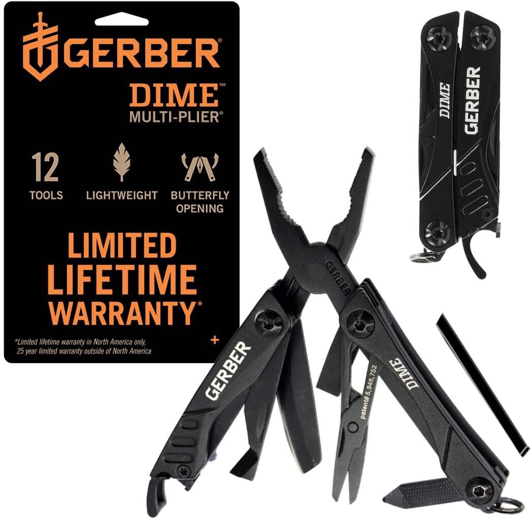 Gerber Dime 12-in-1 Mini Multitool - Ultimate EDC Essential!