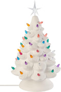 Ready to Paint Ceramic Bisque Large 15.5 in Christmas Tree - Light Up