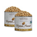 FERIDIES Top Grade Salted Extra Large Virginia Peanuts - Healthy Snack