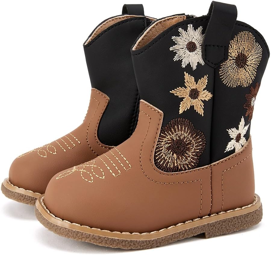 BMCiTYBM Baby Cowboy Cowgirl Boots for Infants 6-24 Months