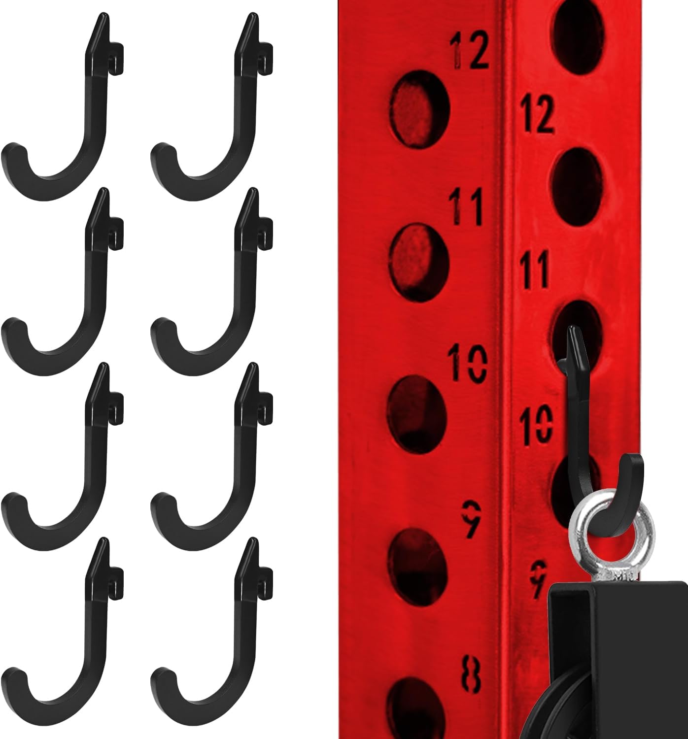 Power Rack Hook Holder for Gym Accessories