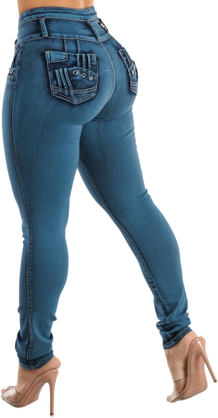 Butt Lifting Jeans for Women - High Waisted Skinny Fit