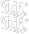 Orgneas 16.5 in Metal Wire Freezer Baskets 2-Pack - Deep Organizer