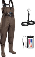 Trudave Chest Waders for Men with Boots - Durable Waterproof