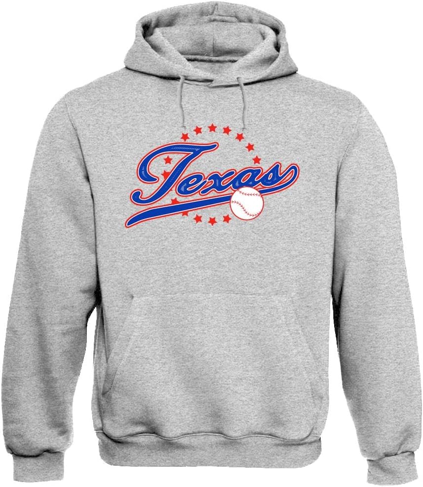 Xtreme Apparrel Team Vintage Style Men's Hoodie for Baseball Fans