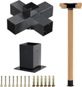 Pergola Kit 5-Way Right Angle Corner Bracket for 4x4 Lumber - Stable