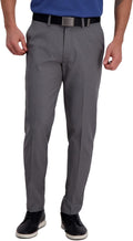 Haggar Cool Right Performance Flex Slim Fit Flat Front Pant green