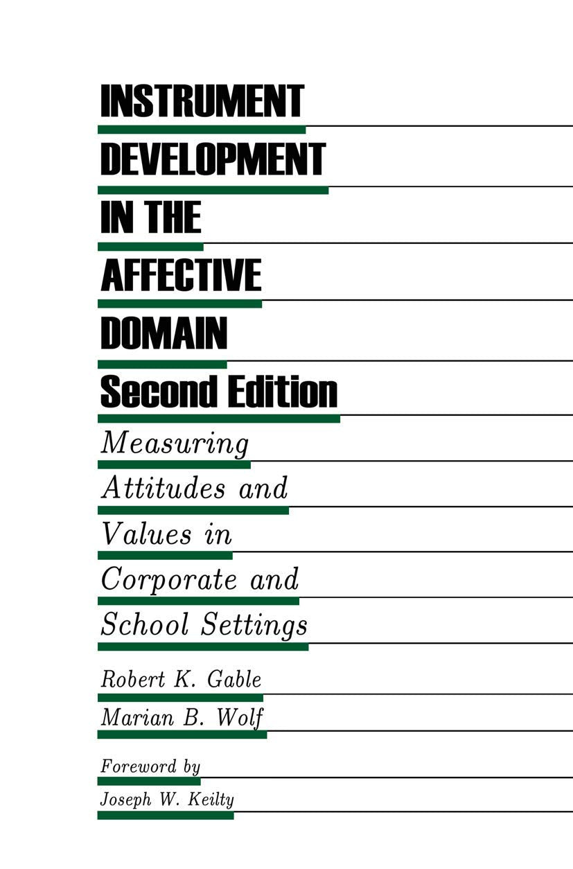 Instrument Development in the Affective Domain for Education
