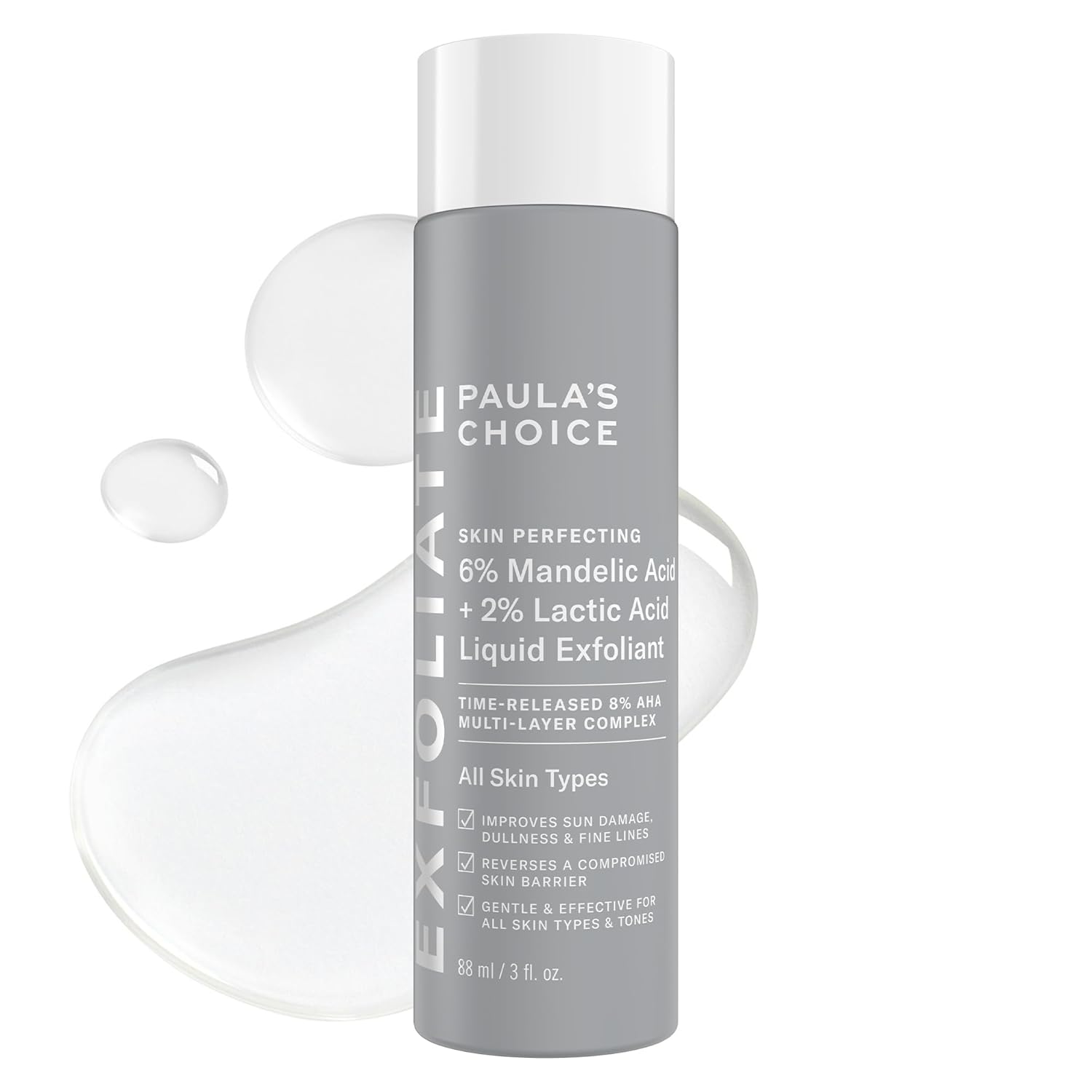 Paula's Choice 6% Mandelic Acid Exfoliant for Radiant Skin