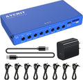 [New Version] AYCRIT 12800mAh Rechargeable Pedal Power Supply - 9