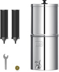 AQUA CREST Gravity Water Filter System - Chlorine Reduction & Portable