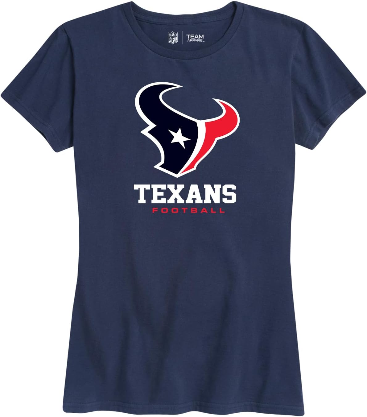 Houston Texans Women's NFL Ultimate Fan Logo T-Shirt for Comfort