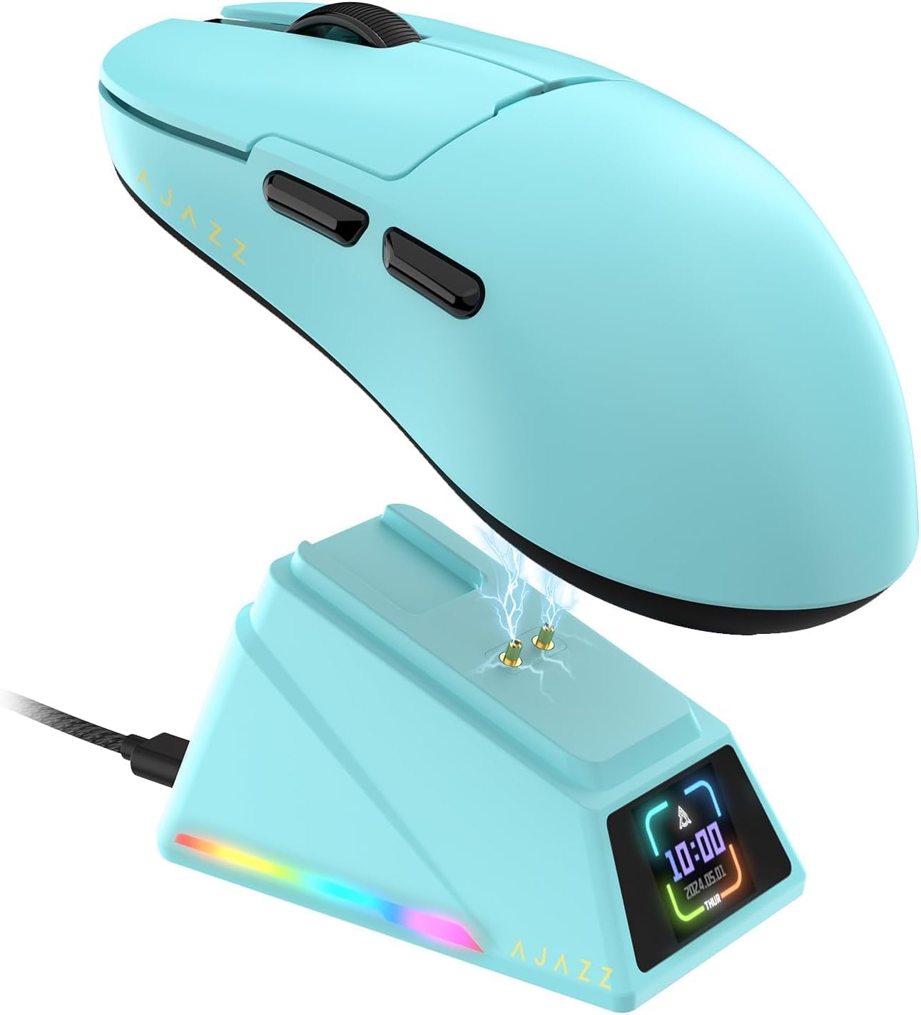 A.JAZZ AJ159APEX Wireless Gaming Mouse with Magnetic Dock