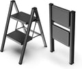 WOA WOA 2 Step Ladder Foldable Step Stool - Compact, Stable Stepper
