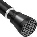 Adjustable Black Tension Curtain Rod - No Drilling Needed! Versatile 33-59 by MEXAU