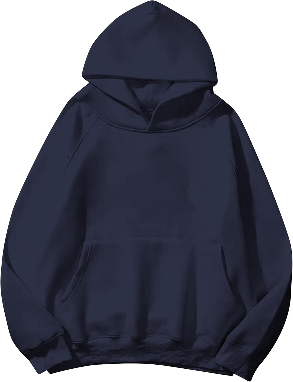 Lauweion Women Solid Basic Fleece Hoodie for Cozy Comfort