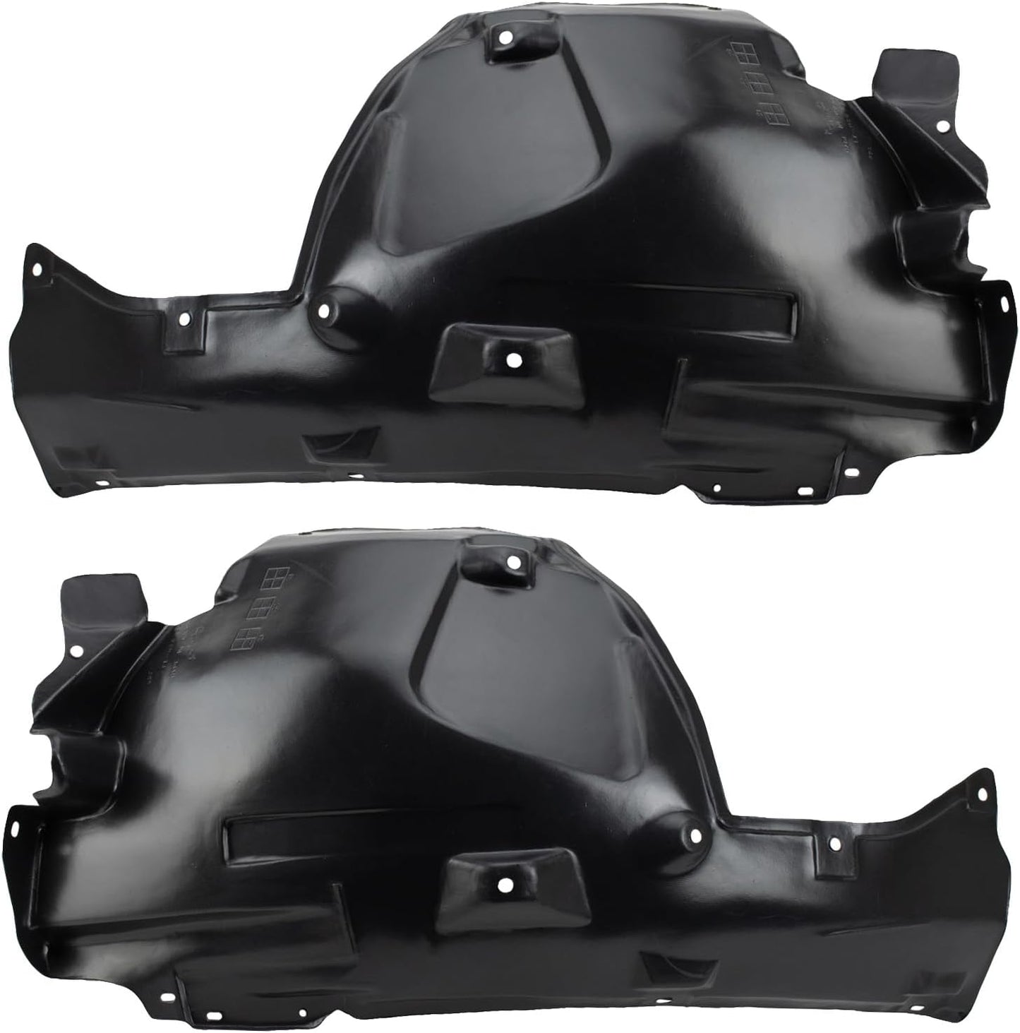 TRQ Front Inner Fender Liner Set for 2008-2013 INFINITI G37
