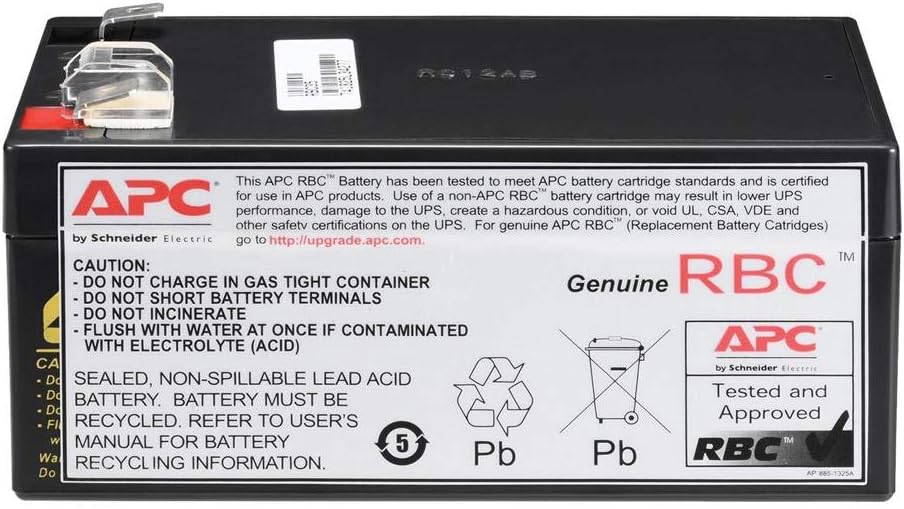 APC UPS Battery Replacement RBC35 for Back-UPS Models BE350G