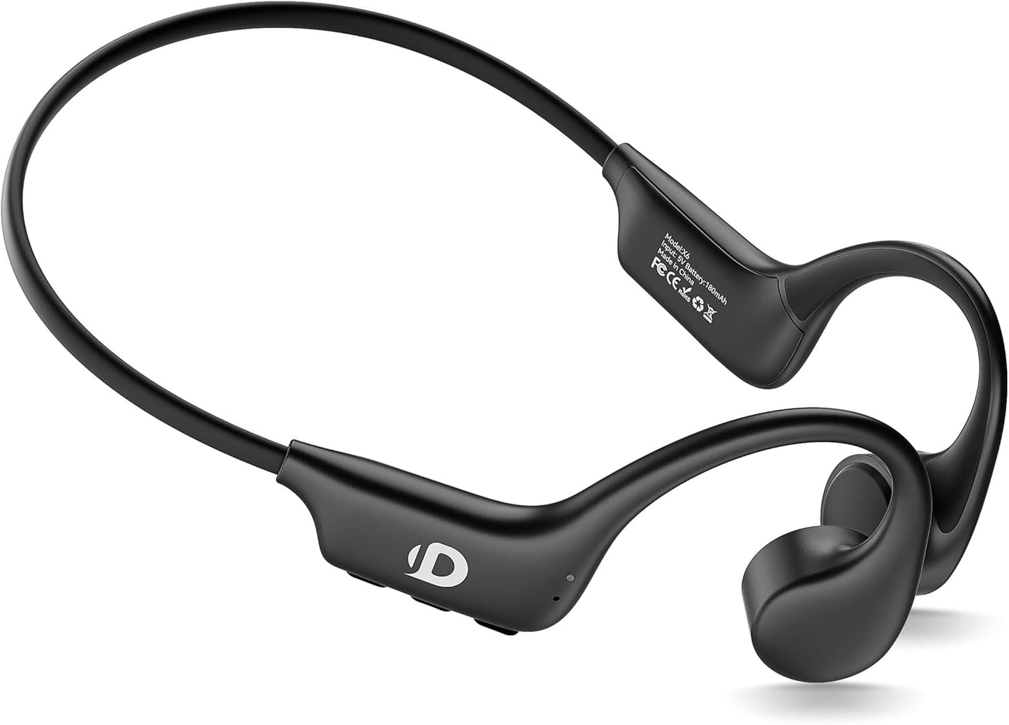 DEMICEA Open Ear Wireless Bone Conduction Headphones - 32GB MP3, IP68, Bluetooth 5.3