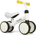 Baby Balance Bike for 1 2 3 Years Old Boys Girls - Stable 4-Wheel Ride