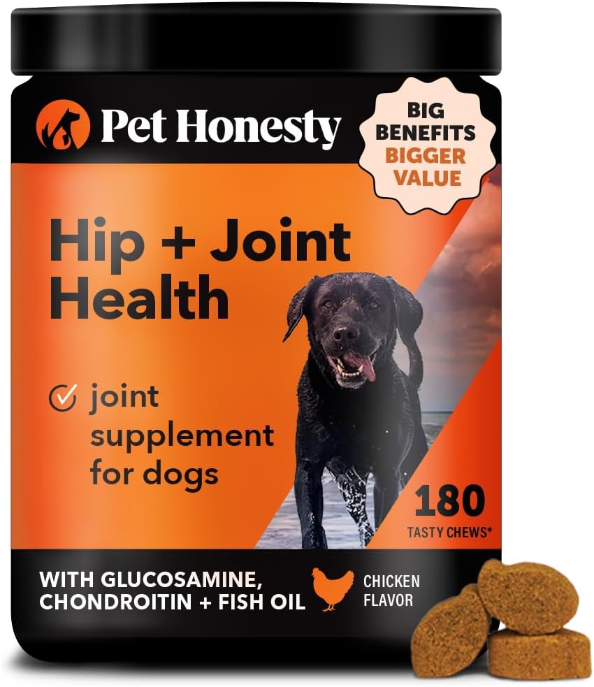 Hip & Joint Health Glucosamine for Dogs Soft Chews 180ct