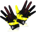 Youth Football Gloves Sticky Receiver Gloves - Excellent Grip for Kids