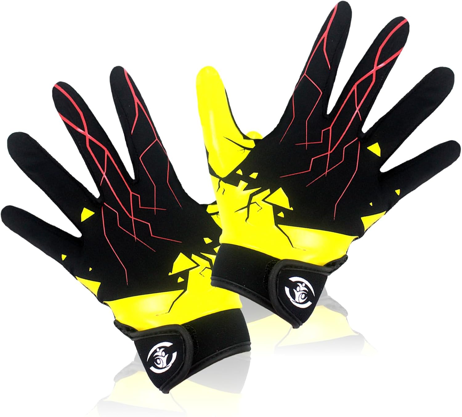 AMYESE Youth Football Gloves - Ultimate Grip for Young Players