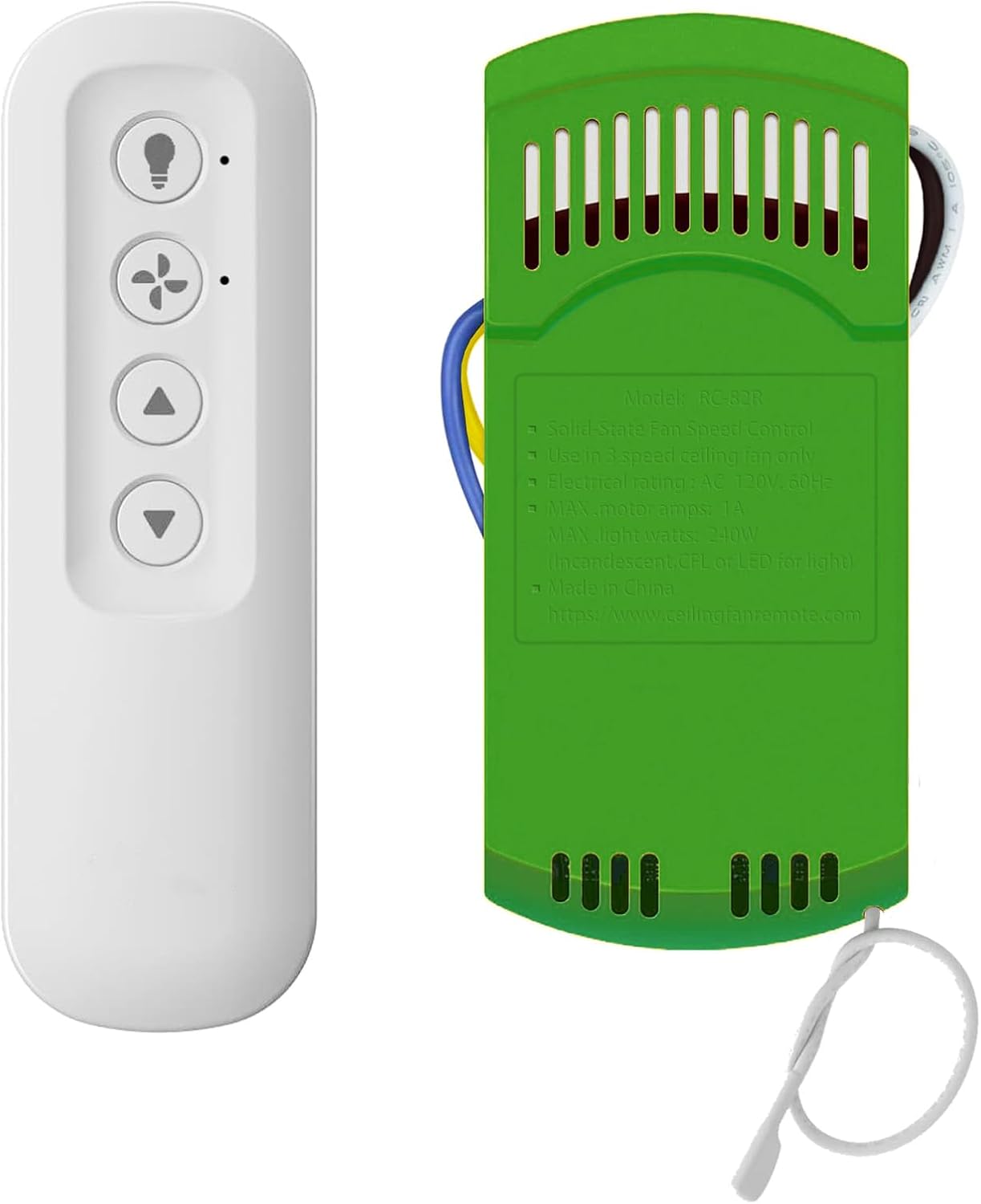 Universal Ceiling Fan Remote Control Kit for Easy Adjustments