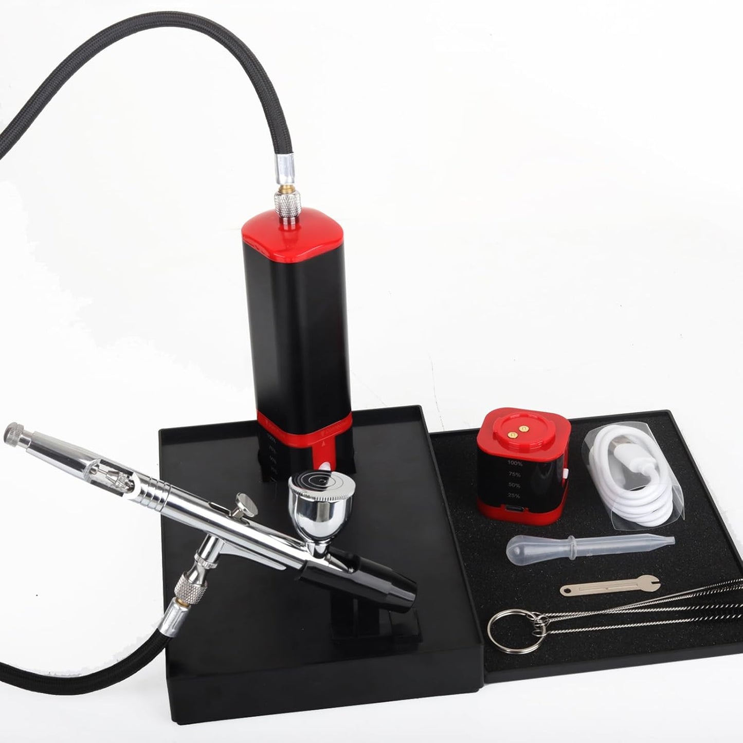 Portable Mini Airbrush Kit for Versatile Creations