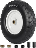 4.80/4.00-8 Wheelbarrow Tire 16in Solid Tire and Wheel - Flat Free