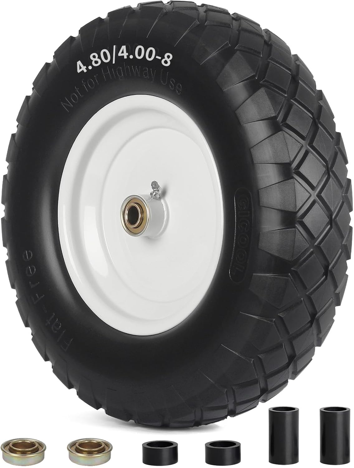 4.80/4.00-8 Wheelbarrow Tire for Garden Wagon and Trolley