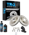 TRQ Front Brake Pad & Rotor Kit for Nissan Juke & Sentra