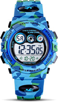 Kids Digital Sport Watch - Camouflage Golden Hour Waterproof