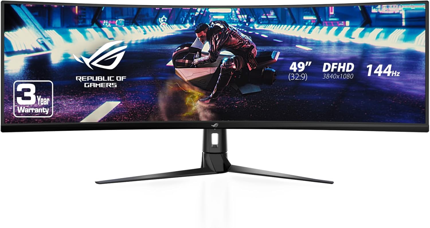 Immerse in Gaming Bliss with ASUS ROG XG49VQ