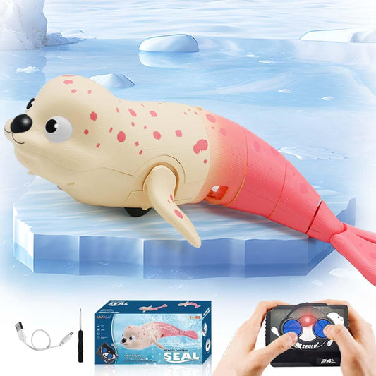 Amphibious Remote Control Seal - Pool Fun for Kids 8-12