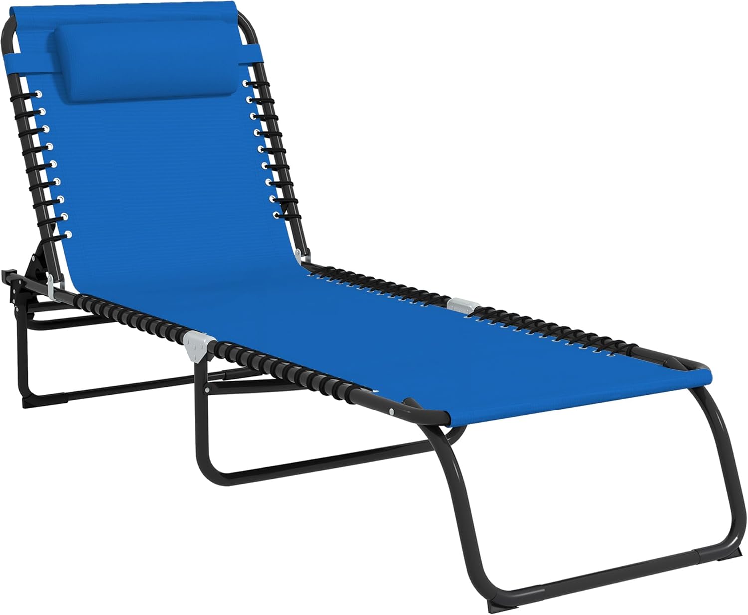 Outsunny Folding Chaise Lounge Chair for Outdoor Relaxation