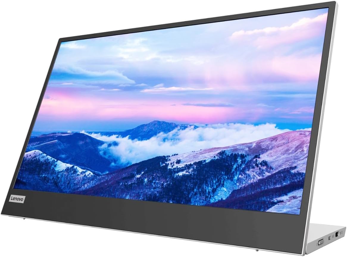 Lenovo L15 Portable Monitor: 15.6in Full HD Display for On-the-Go