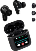 Smart Touchscreen Wireless Bluetooth 5.3 Headset - OLED Control