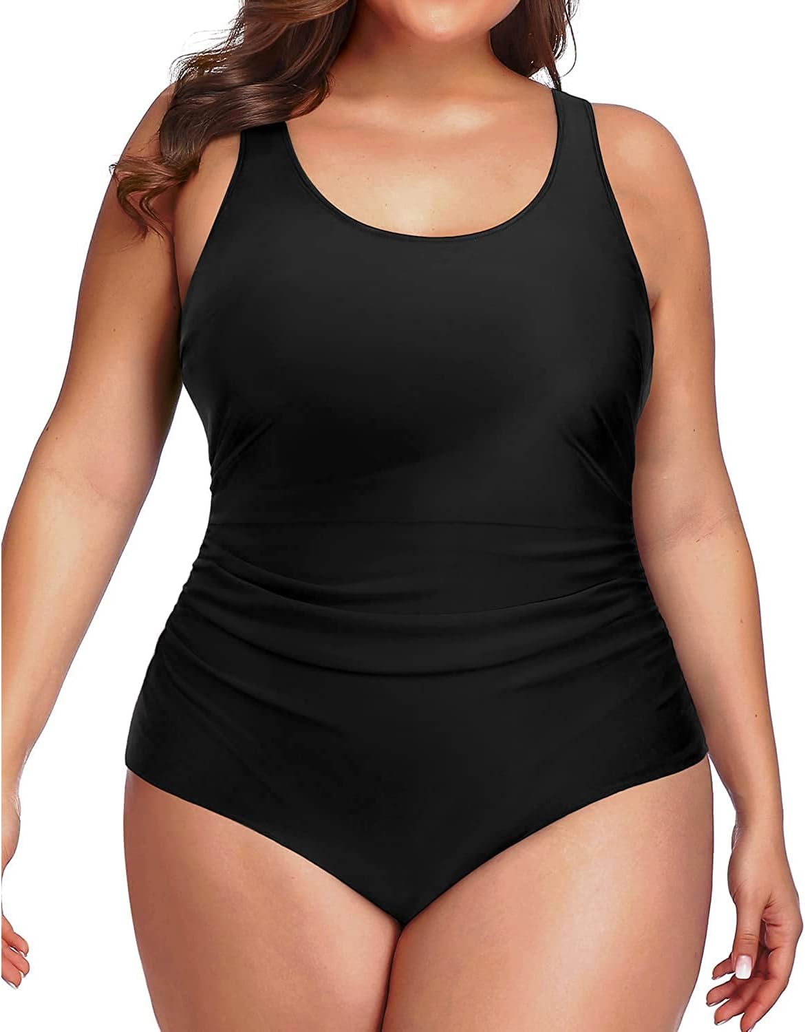 Daci Women Plus Size One Piece Swimsuit for Tummy Control