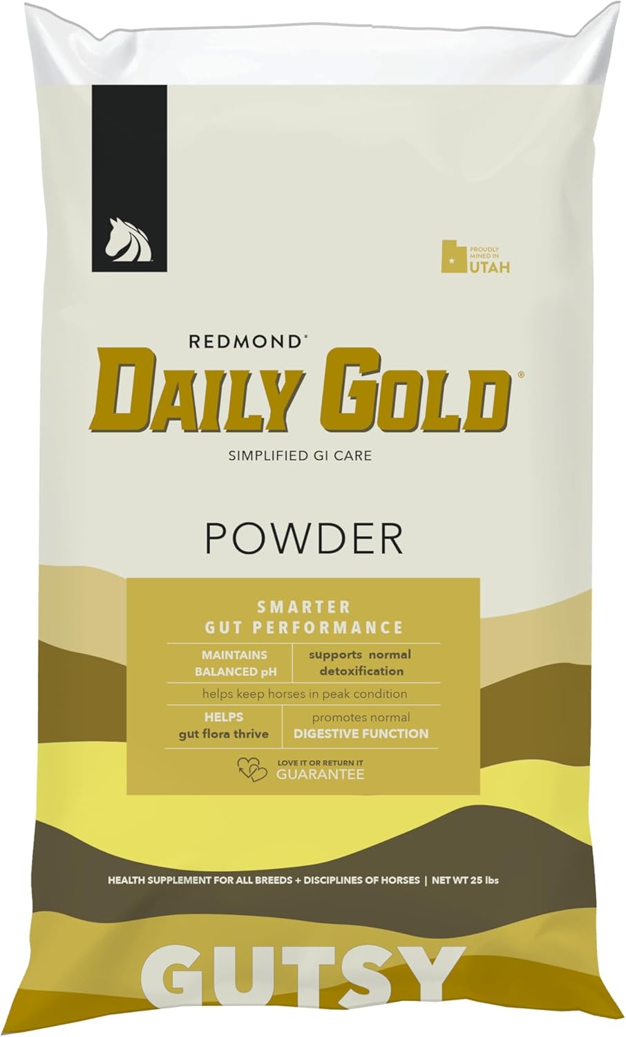 Daily Gold Stress Relief Supplement for Horses by REDMOND