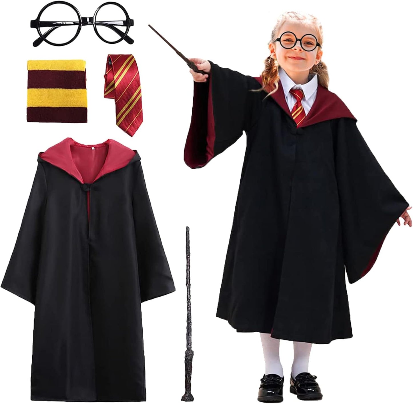 Wizard Costume Party Cosplay Set for Kids - Magical Fun Awaits