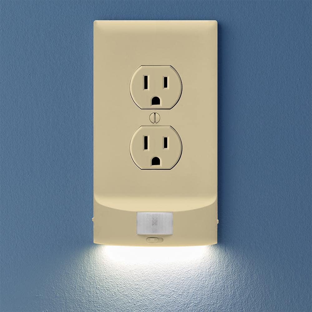 SnapPower MotionLight 5 Pack for Duplex Outlets - LED Night Lights