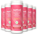 All-Purpose Cleaning Wipes Pink Grapefruit - Compostable 6-Pack