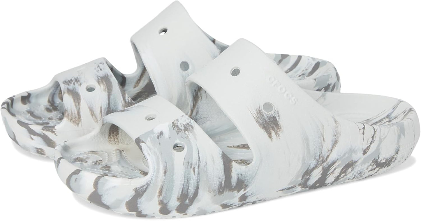 Comfortable Crocs Classic Marbled Sandals for All-Day Wear