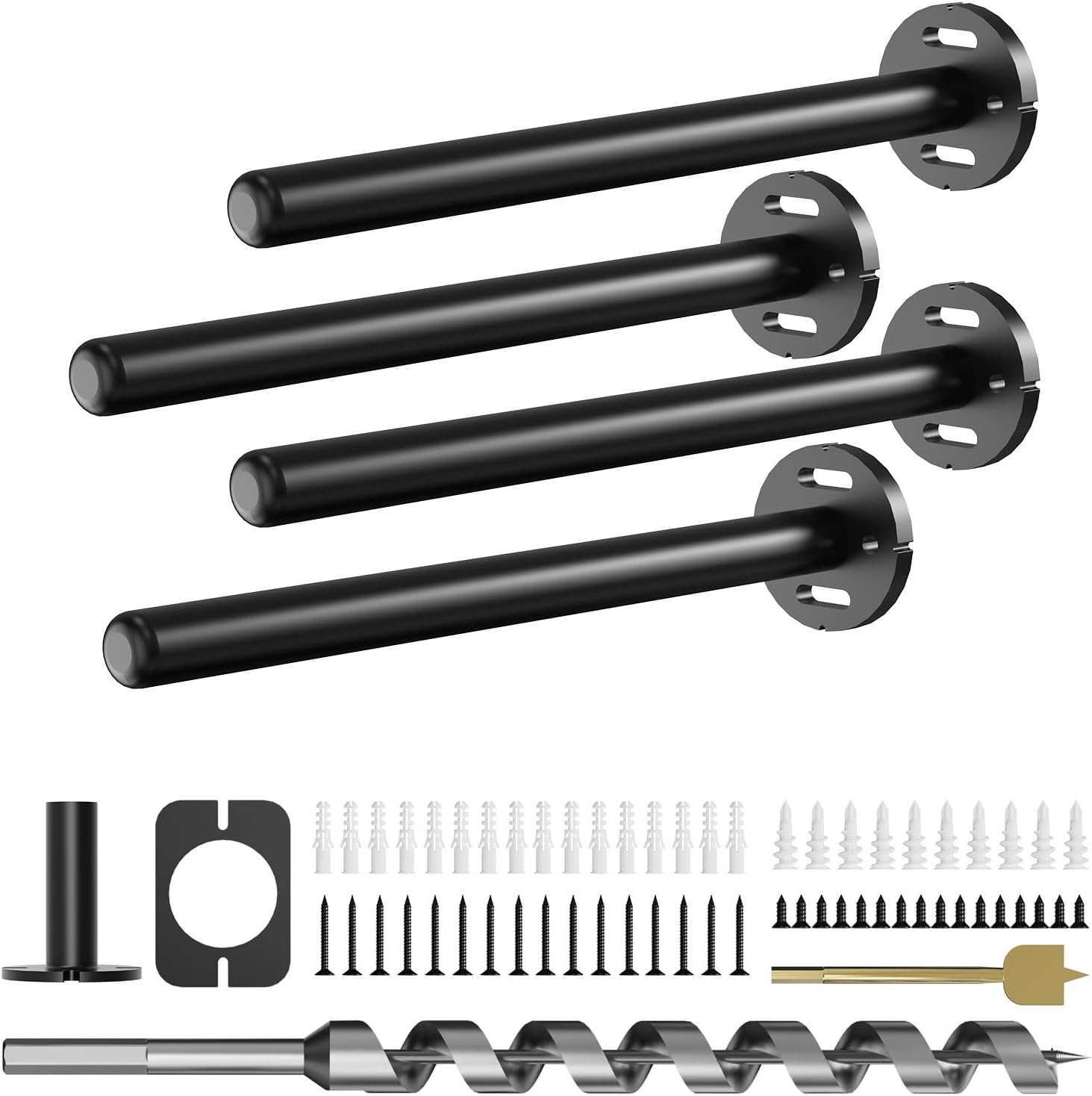 Heavy Duty Floating Shelf Brackets for Modern Home Decor