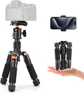 Mini Desktop Tripod 20.5 in Compact Desk Tripod - Portable 360 Ball