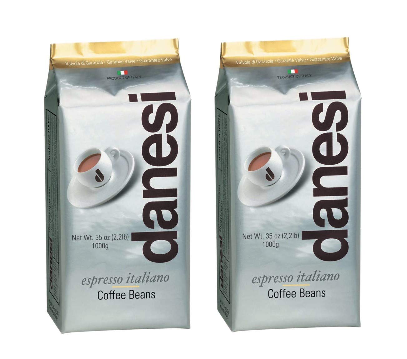 Danesi Caffe Italian Whole Coffee Beans - Perfect for Brewing