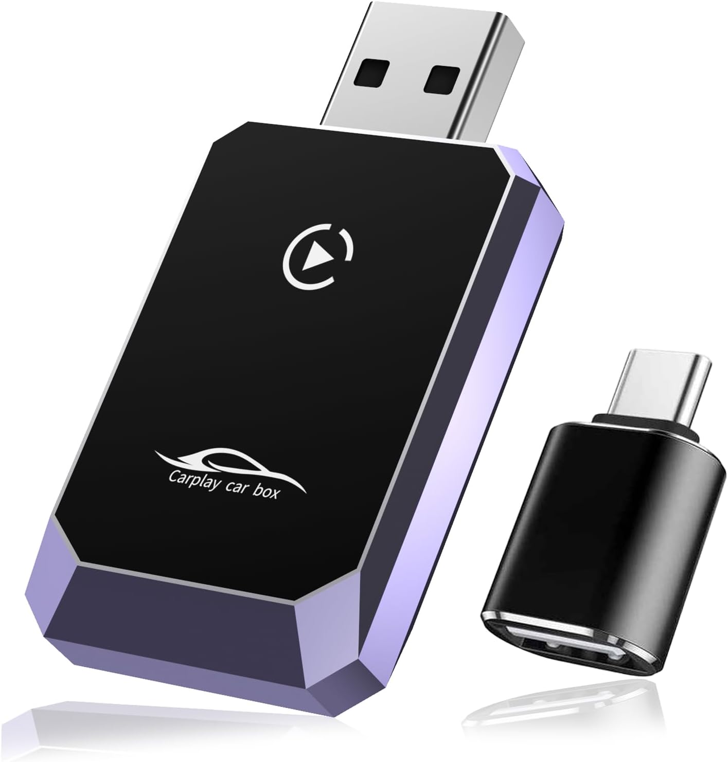 Wireless Apple CarPlay Adapter - Voice Commands Via Siri