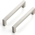 Ravinte 32 Pack 5 in Kitchen Square Cabinet Handles Satin Nickel